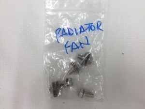 Radiator Fan nuts